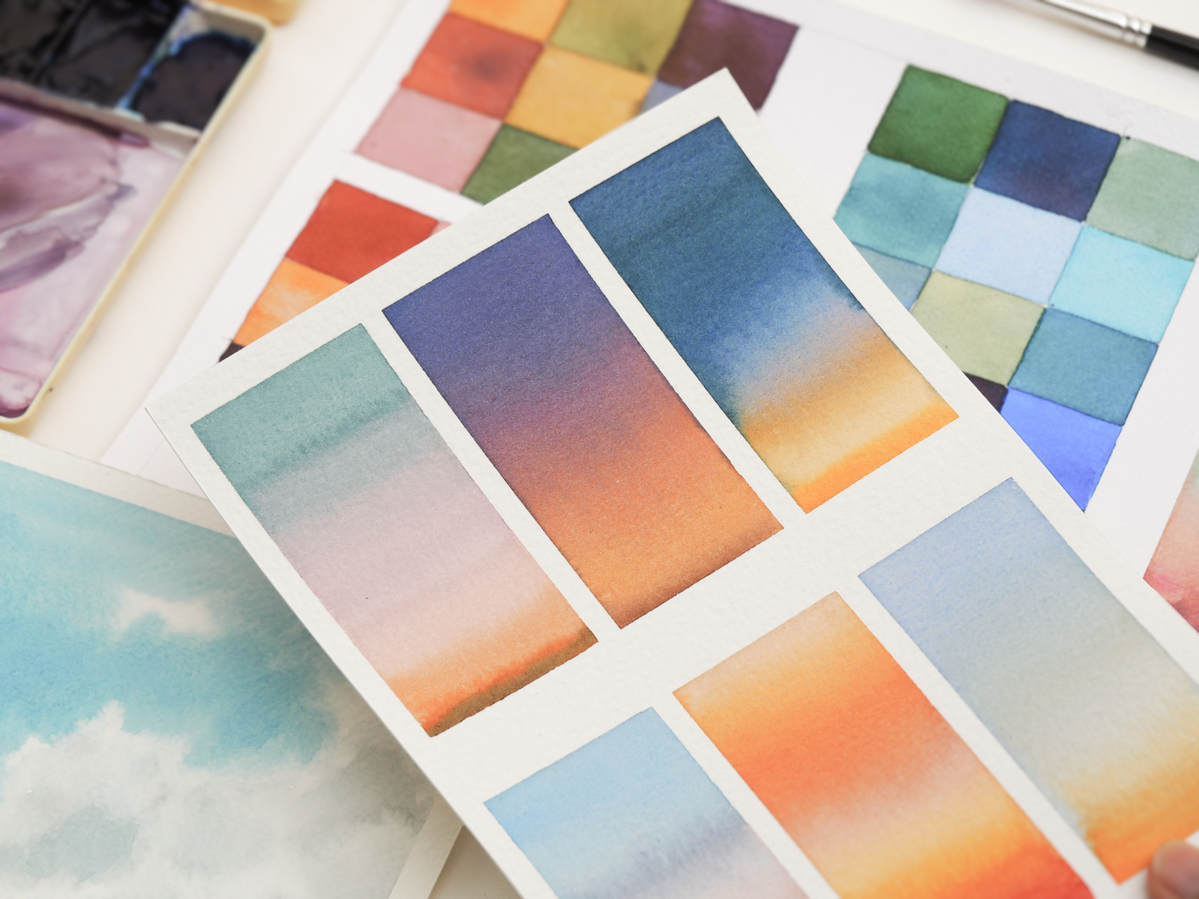 Watercolor : Cloud Study