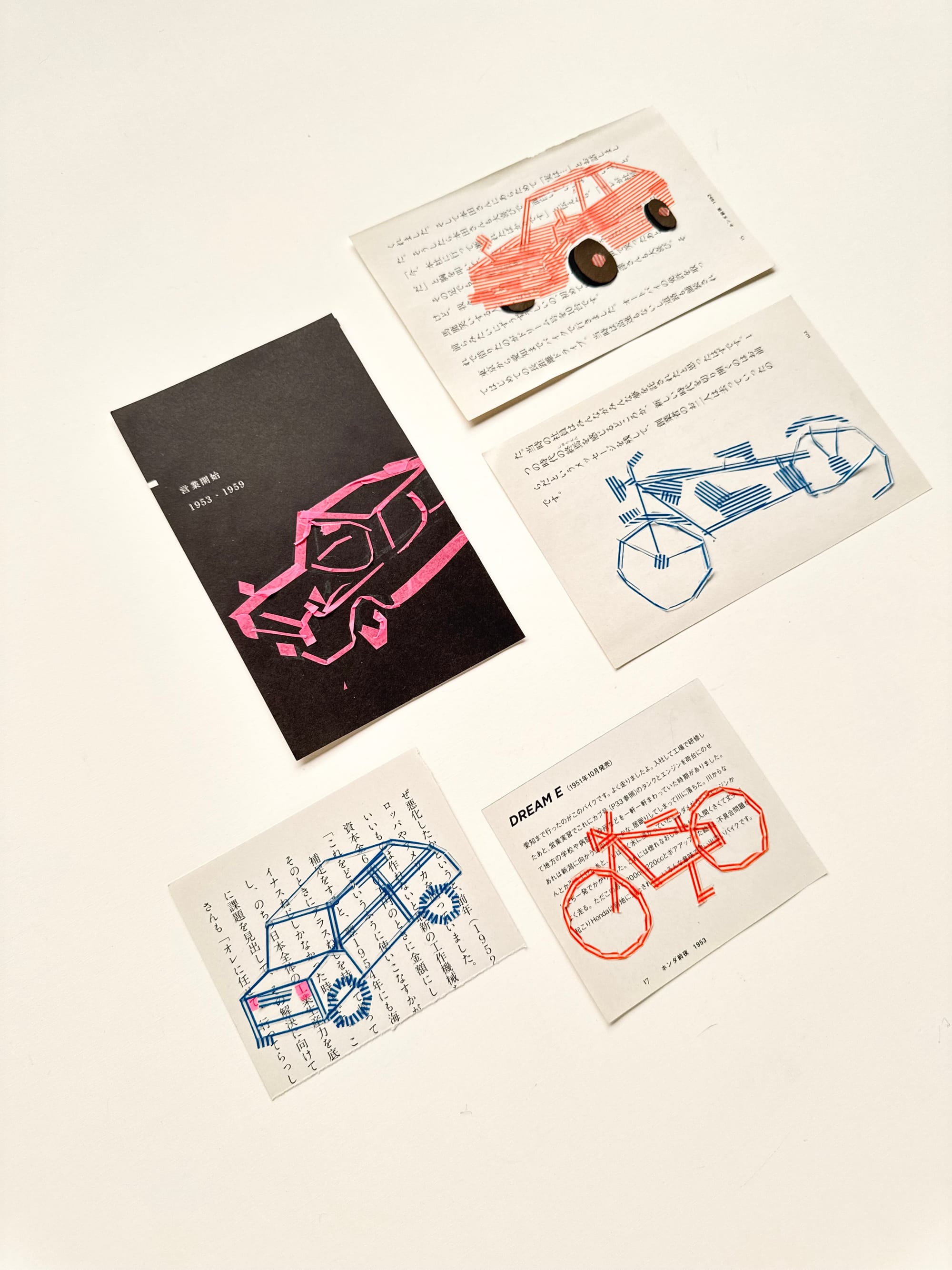Layout materials